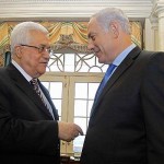 Mahmoud Abbas and Benjamin Netanyahu