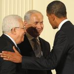 Abbas, Netanyahu, Obama