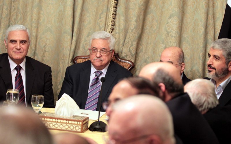 The Fatah-Hamas leaders of the Palestinians