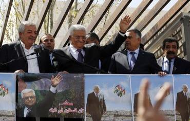 Abbas returns to Ramallah from US Photo: REUTERS