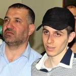 Ahmed al-Jaabari with Gilad Shalit