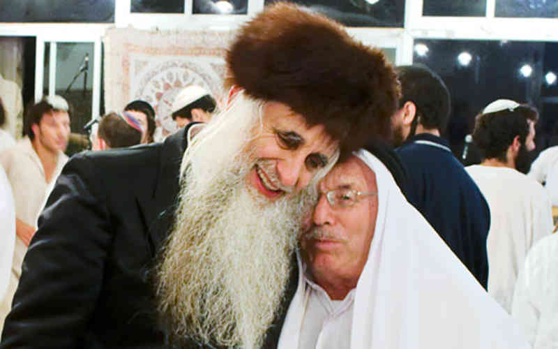 Rabbi Menachem From and Ibrahim Abu el Hawa