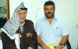 Mohammed Yasser Abdel Rahman Abdel Raouf Arafat al-Qudwa and Gershon Baskin