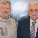 Gershon Baskin and Mahmoud Abbas