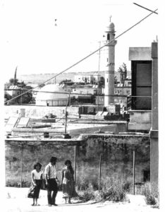 Gershon Baskin as a Community field worker in Kfar Qara