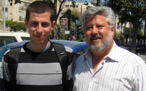 Gilad Shalit and Gershon Baskin