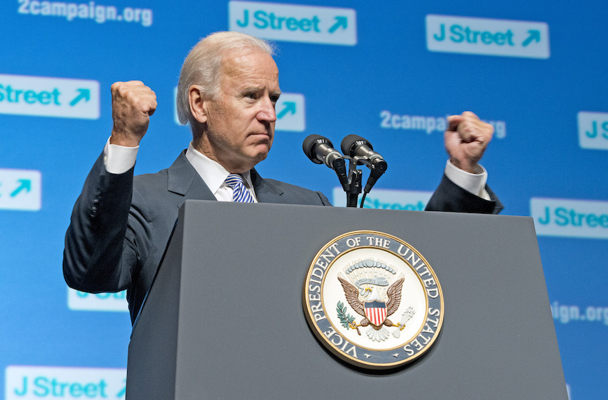 Joe Biden at the annual J Street Conference