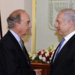 US envoy George Mitchell meeting Prime Minister Binyamin Netanyahu.