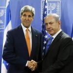 Kerry, Netanyahu in Tel Aviv July 23. (photo credit:REUTERS)